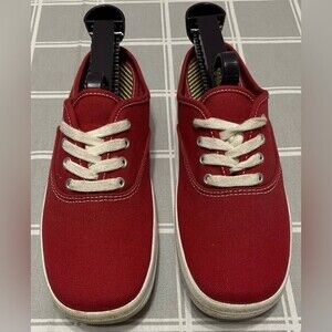 Keds Original Red Mule Slid Slip On Canvas Lace Up Shoe WF22606M Women 6.5